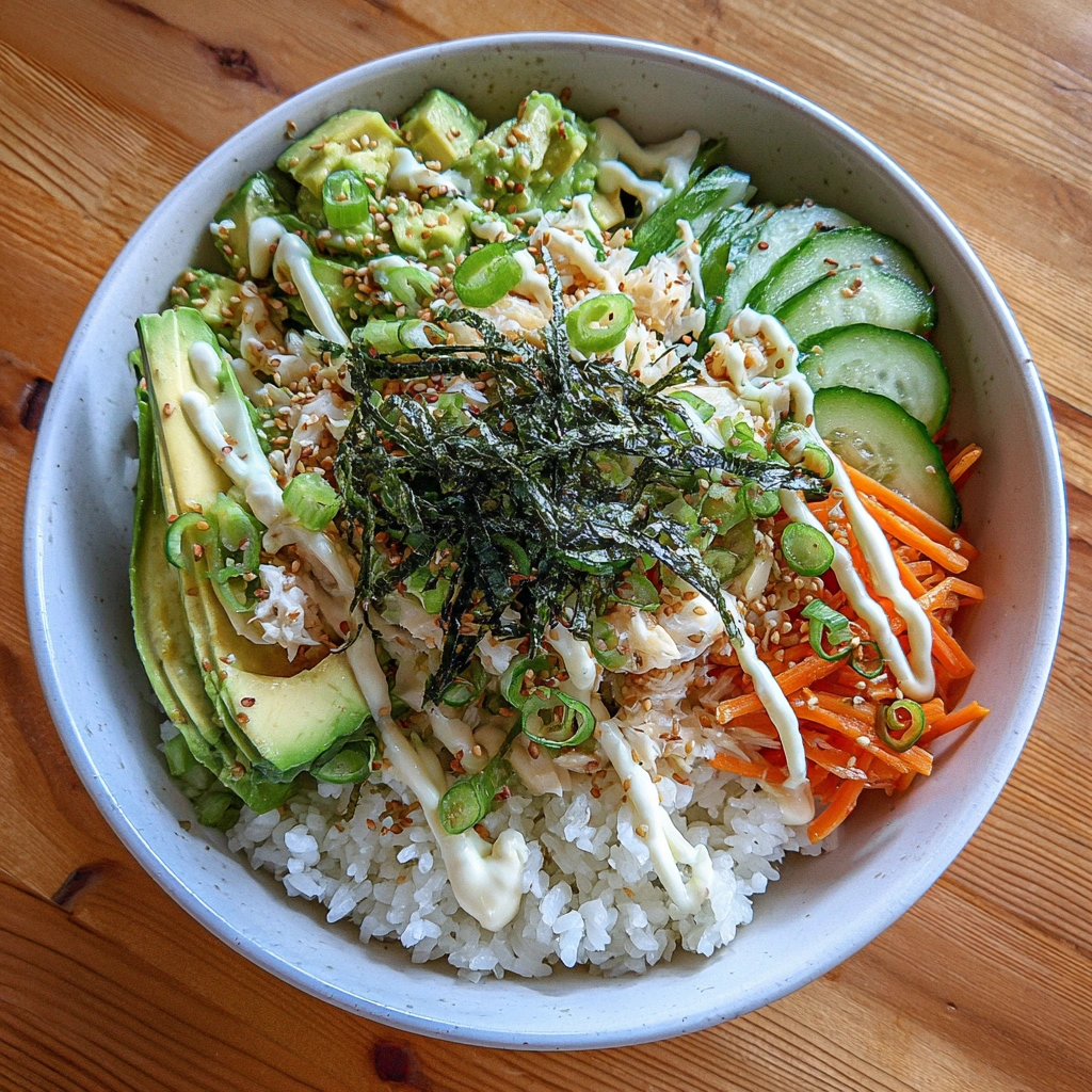 California Roll Sushi Bowls