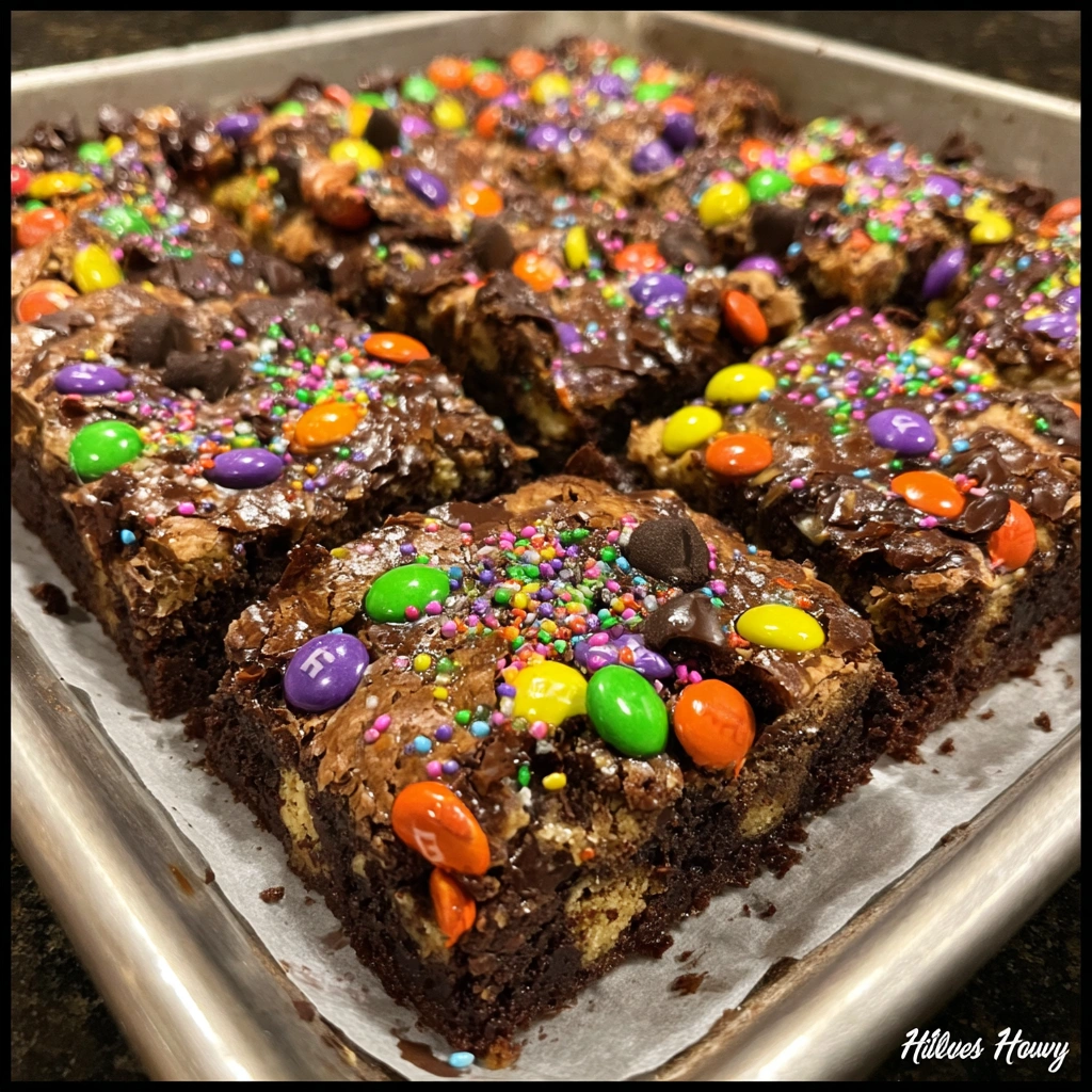 Halloween Brookies